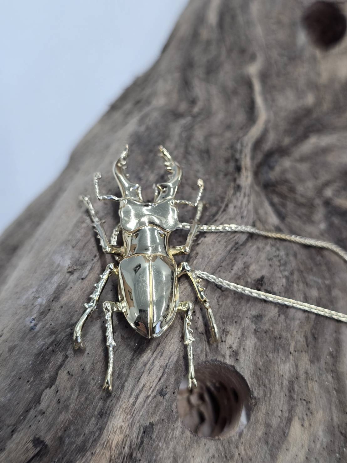 【新時代のハイブリット資産】今逃したら1年待ち『個数限定18金黄金ミヤマクワガタ』富裕層セレブお墨付き18金×ジュエリーオールインセクツ【ゴールドランク】