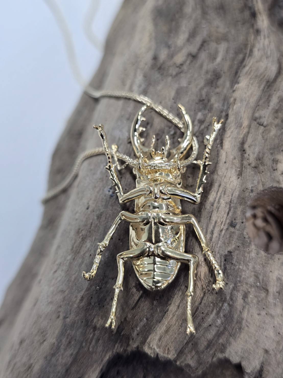 【新時代のハイブリット資産】今逃したら1年待ち『個数限定18金黄金ミヤマクワガタ』富裕層セレブお墨付き18金×ジュエリーオールインセクツ【ゴールドランク】