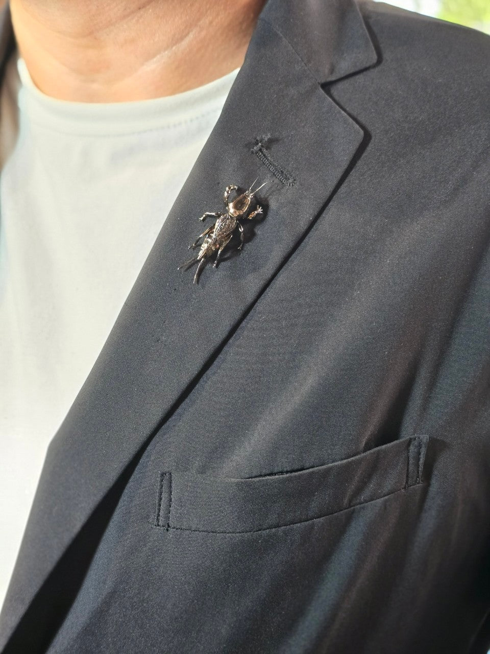 【日本上陸記念セール】人間関係を好転する愛と幸福のオケラ セレブお墨付きブランドオールインセクツジュエリー【シルバーランク】