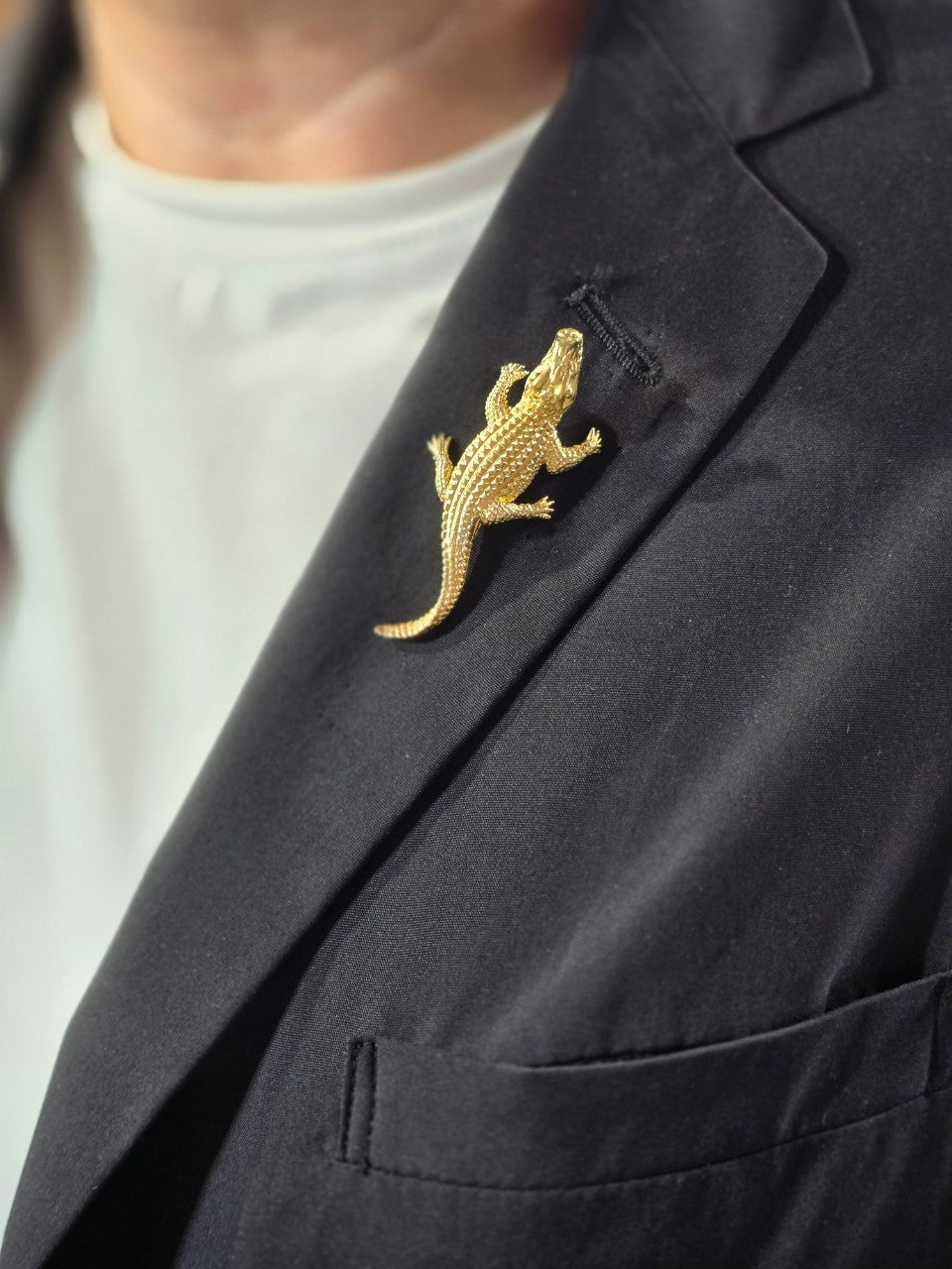 【新時代のハイブリット資産】今逃したら1年待ち『個数限定18金黄金クロコダイル』富裕層セレブお墨付き18金×ジュエリーオールインセクツ【ゴールドランク】