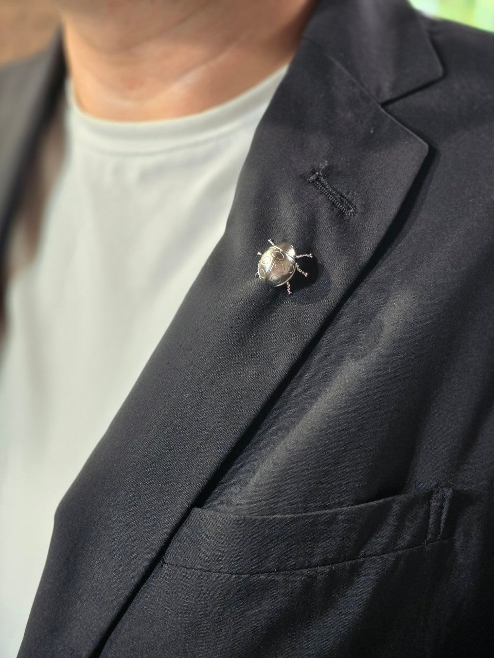 【日本上陸記念セール】邪気を浄化し恋愛運を上昇させるテントウムシ セレブお墨付きブランドオールインセクツジュエリー【シルバーランク】