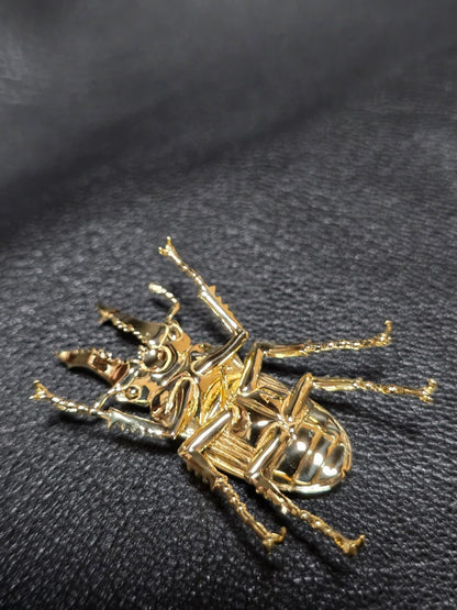 【新時代のハイブリット資産】今逃したら1年待ち『個数限定18金黄金オウゴンオニクワガタ』富裕層セレブお墨付き18金×ジュエリーオールインセクツ【ゴールドランク】